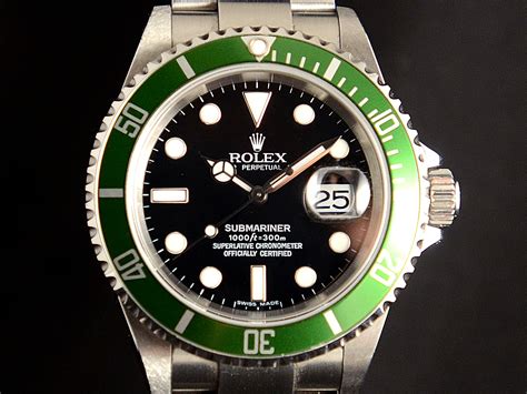 cinturino rolex ghiera verde